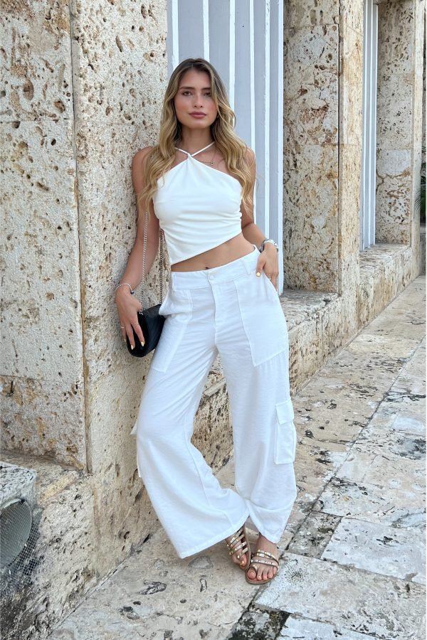 Sand crop top - Imagen 3